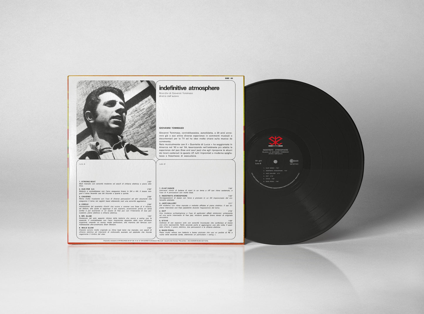 Giovanni Tommaso - INDEFINITIVE ATMOSPHERE LP