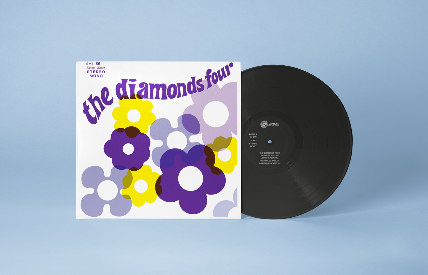 Mario Molino - THE DIAMONDS FOUR LP