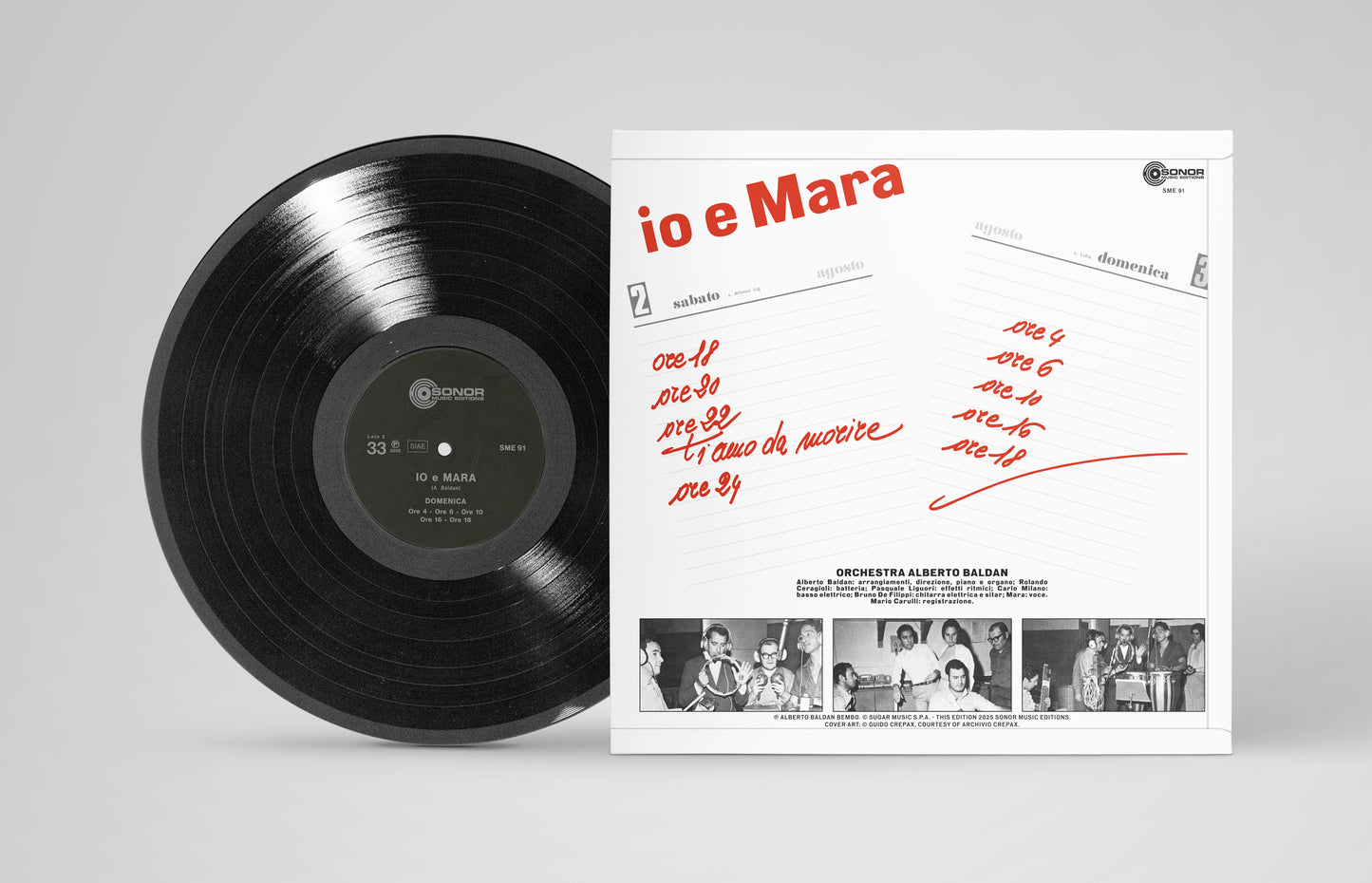 Alberto Baldan Bembo - IO E MARA LP